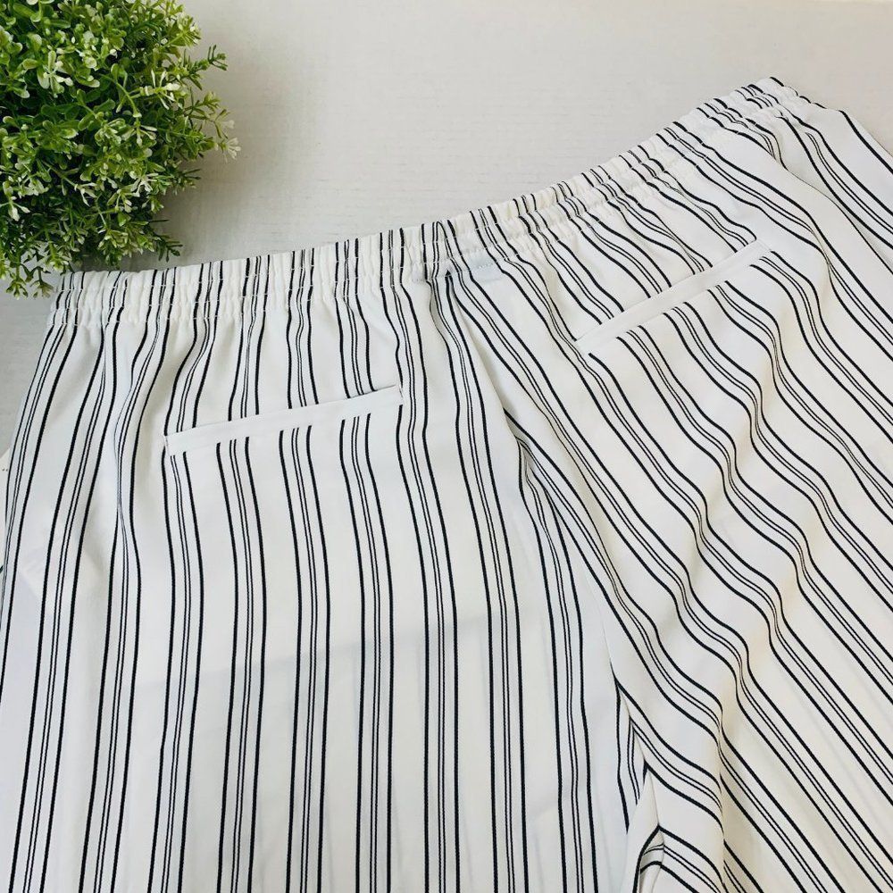 Lauren RL Kasander Plus Striped Pant 2X White - Picture 7 of 10
